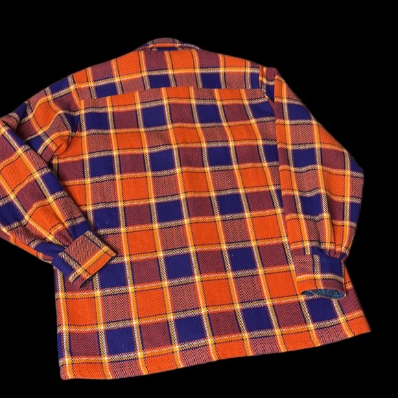 Vintage Supre Macy Flannel Plaid Lumberjack Shirt - Picture 5 of 10